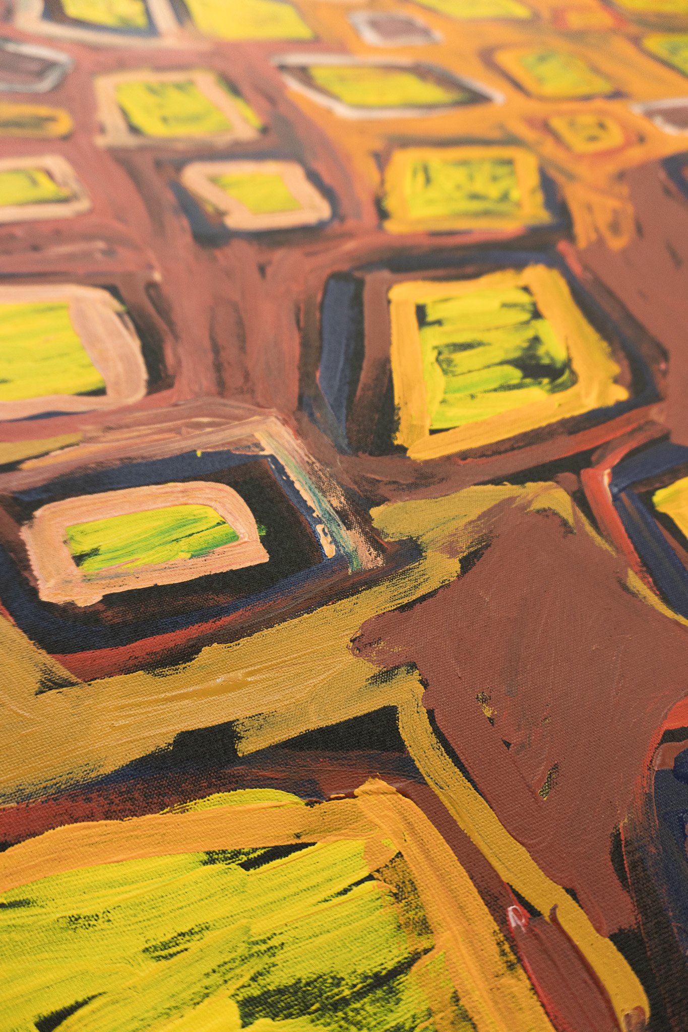 Bob Gibson Tjungurrayi Aboriginal Art