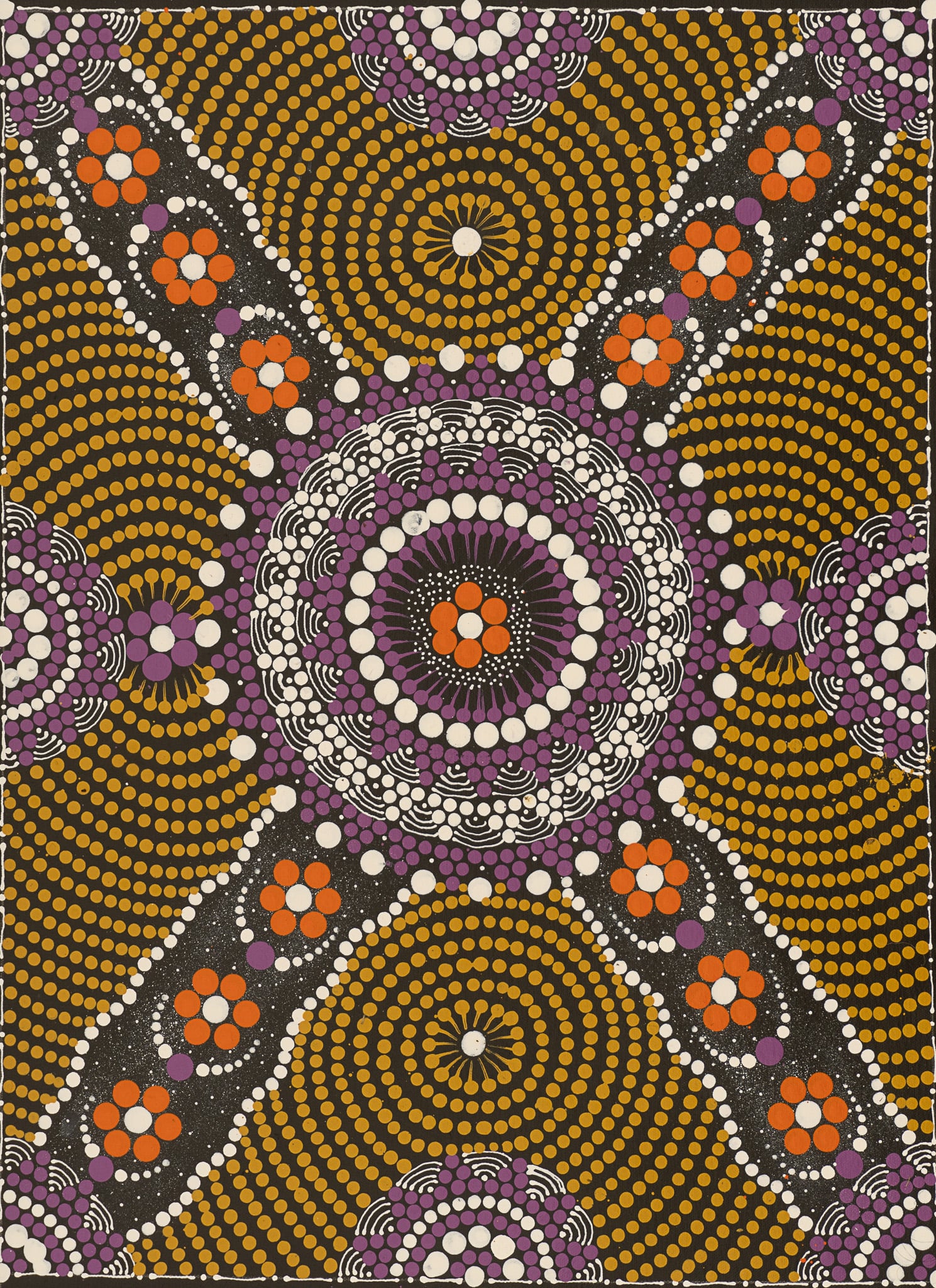 Geraldine Riley Napangardi Aboriginal Art