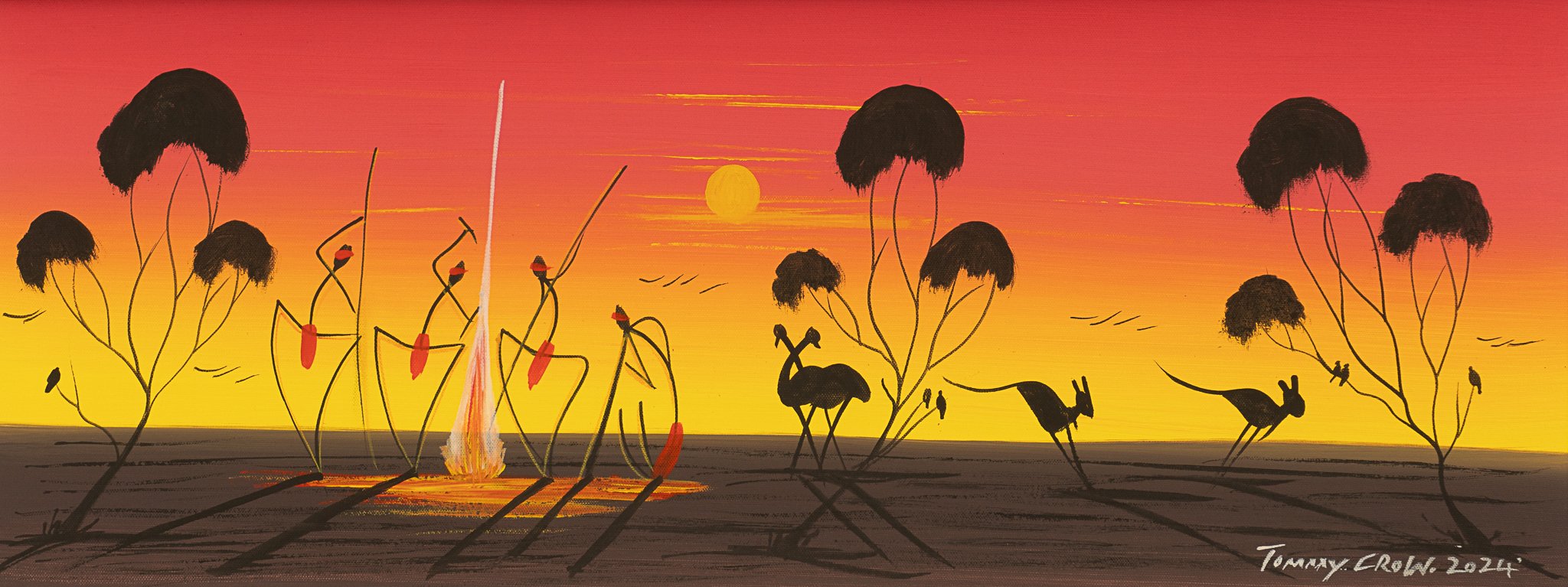 Tommy Crow Aboriginal Art