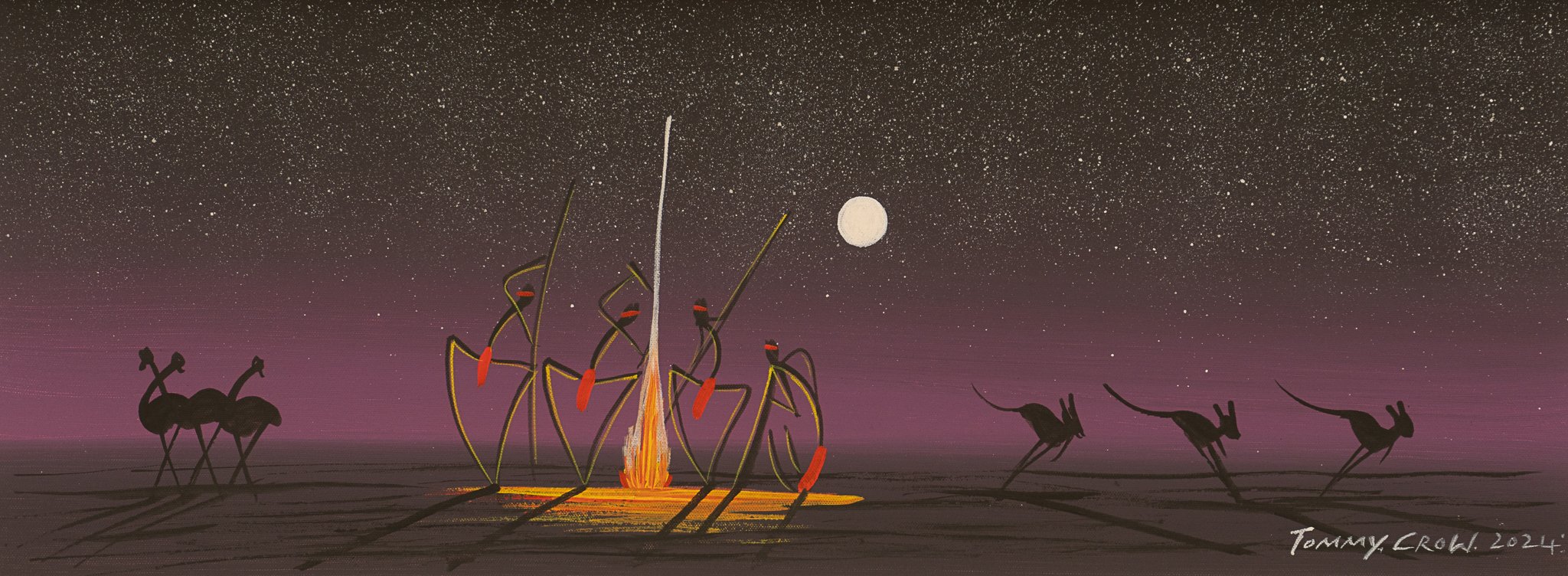 Tommy Crow Aboriginal Art