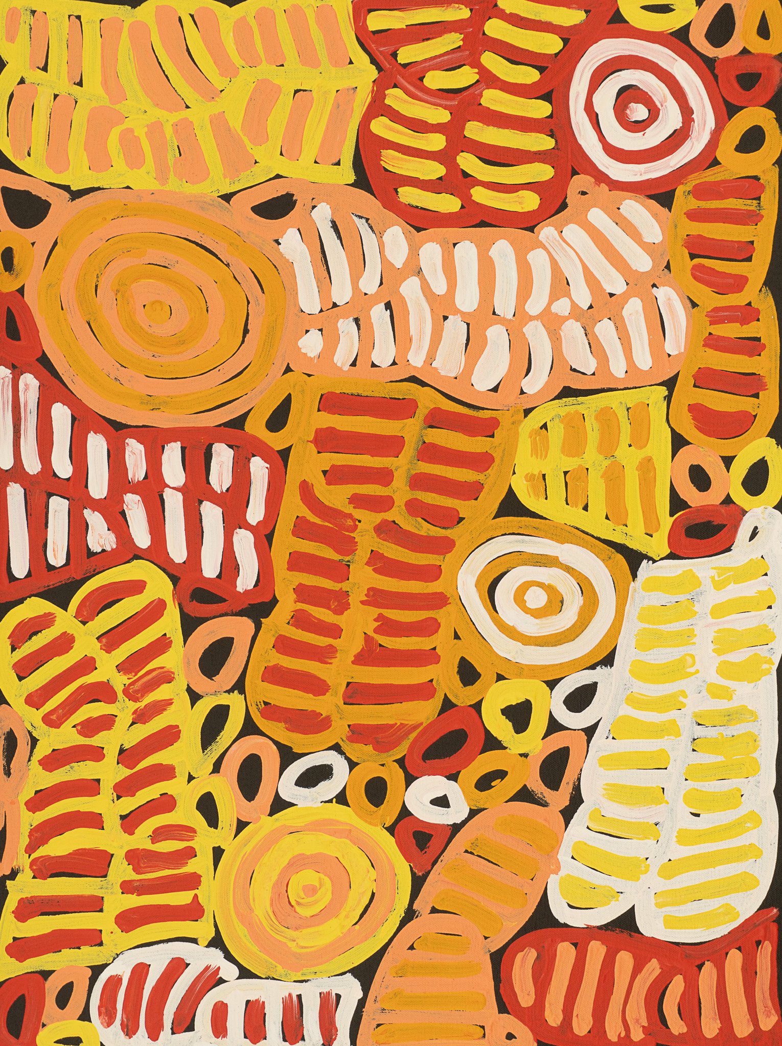 Dora Mbitjana Aboriginal Art