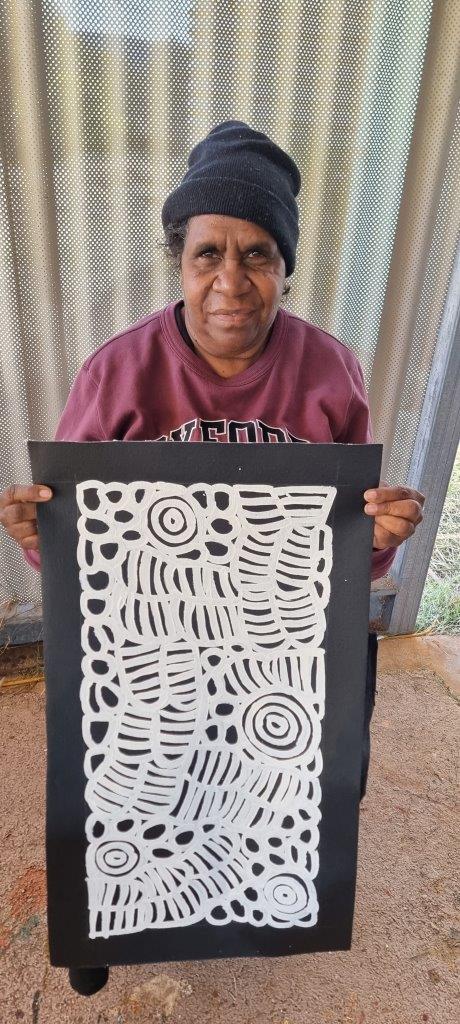 Dora Mbitjana Aboriginal Art