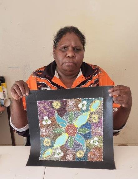 Tanya Nangala Price Aboriginal Art