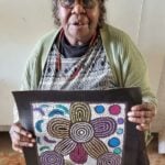 Nellie Marks Nakamarra Aboriginal Art