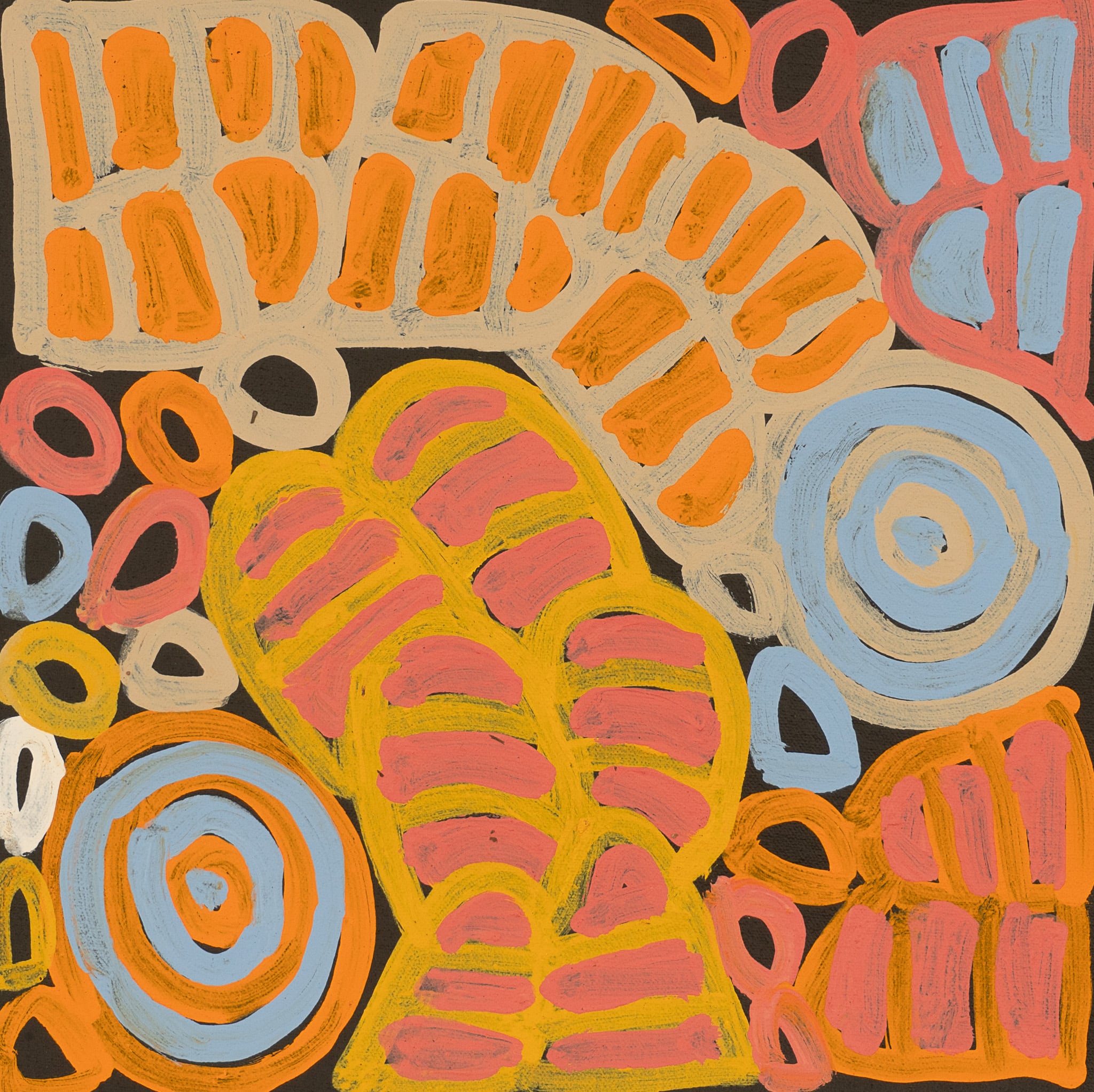 Dora Mbitjana Aboriginal Art