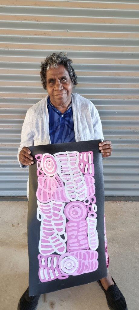 Dora Mbitjana Aboriginal Art