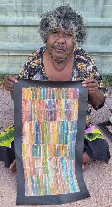 Jeannie Mills Pwerle Aboriginal Art