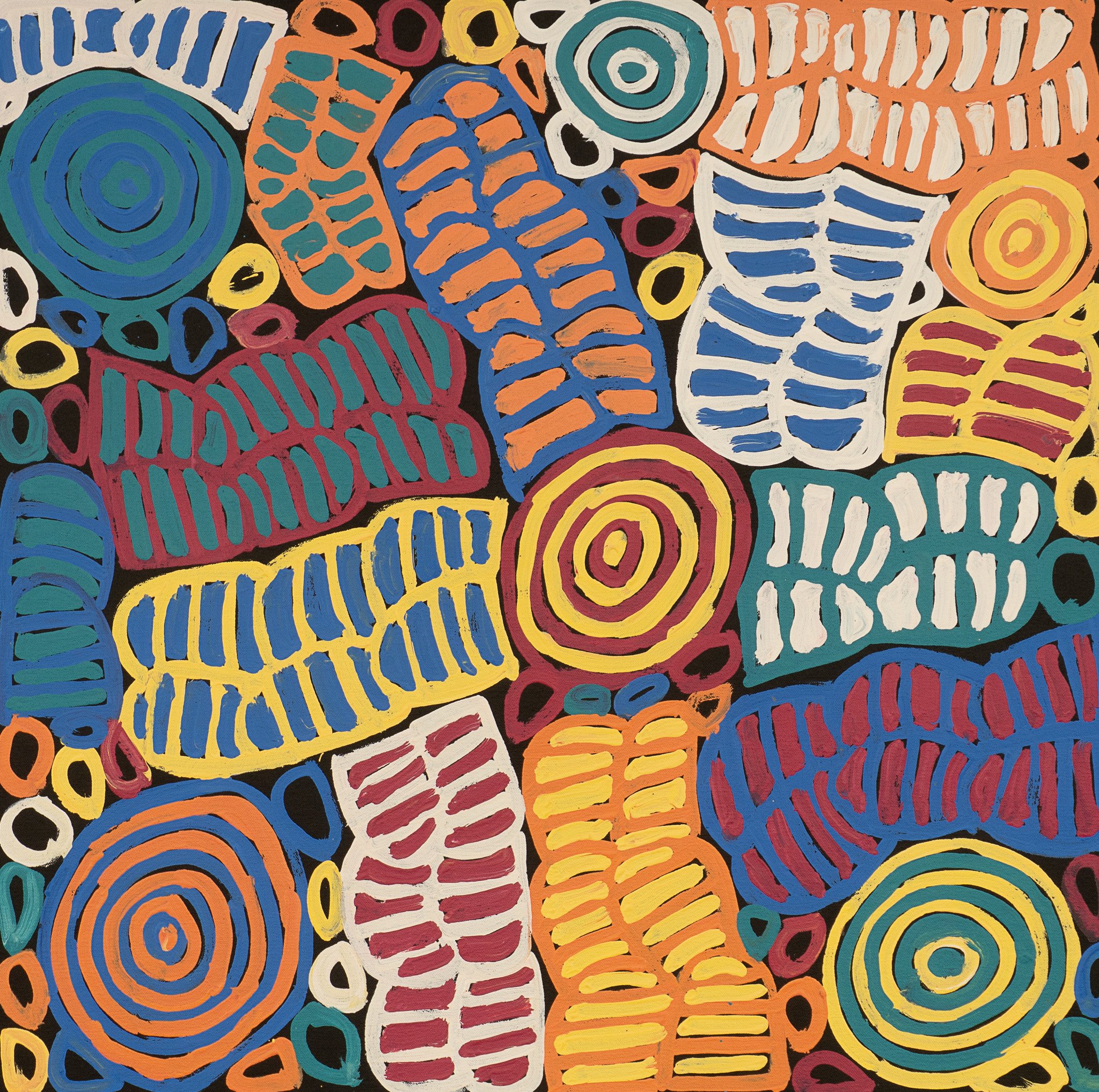 Dora Mbitjana Aboriginal Art