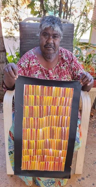 Jeannie Mills Pwerle Aboriginal Art