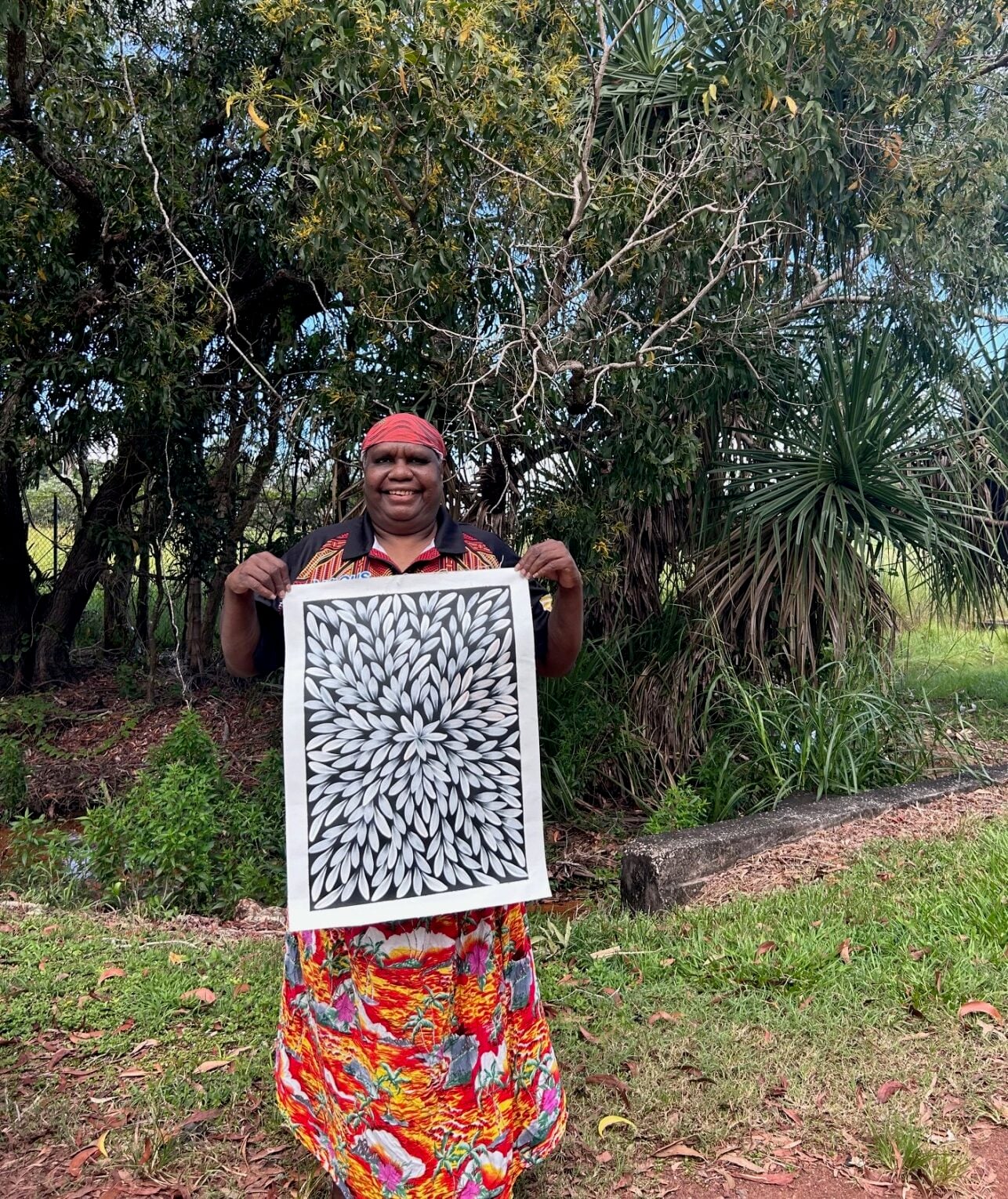 Louise Numina Napananka Aboriginal Art