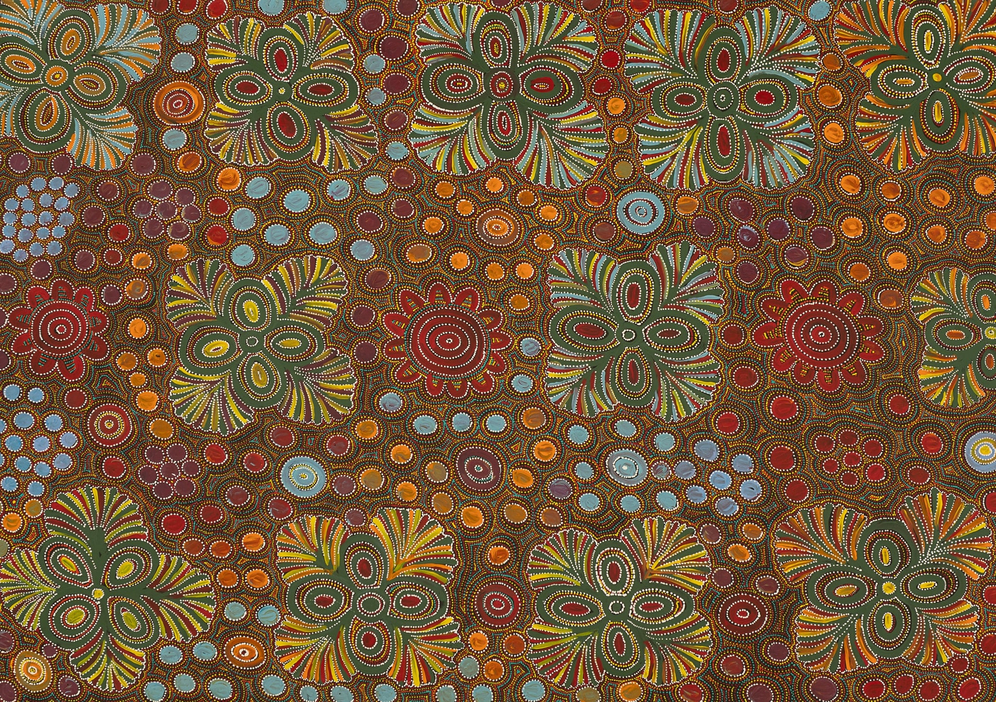 Jessie Hunter Petyarre Aboriginal Art