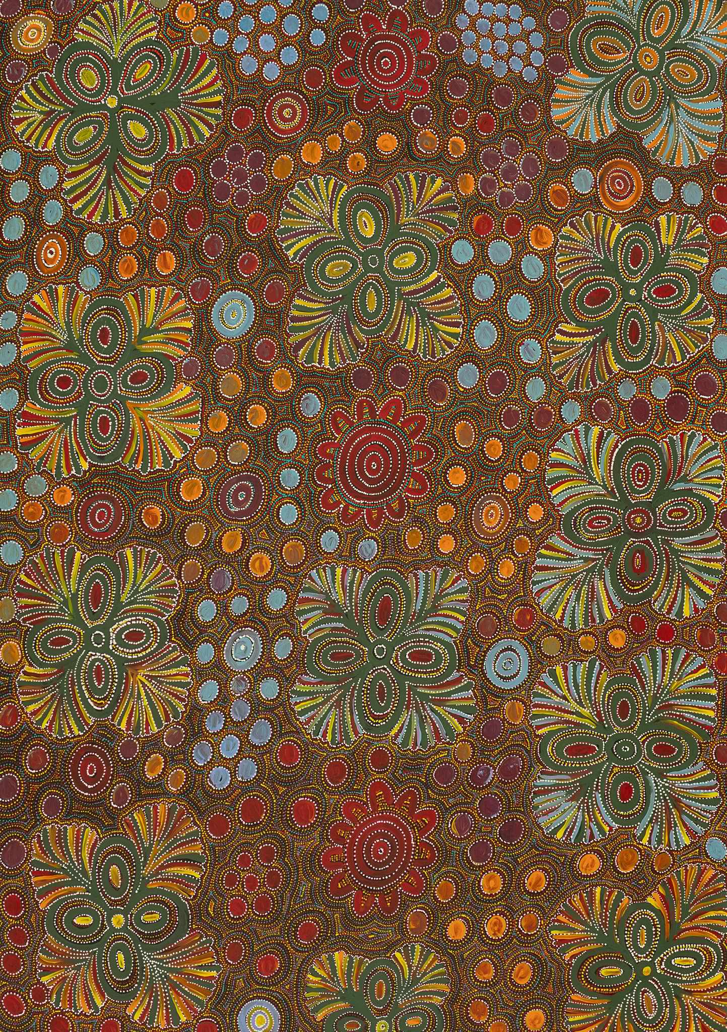 Jessie Hunter Petyarre Aboriginal Art