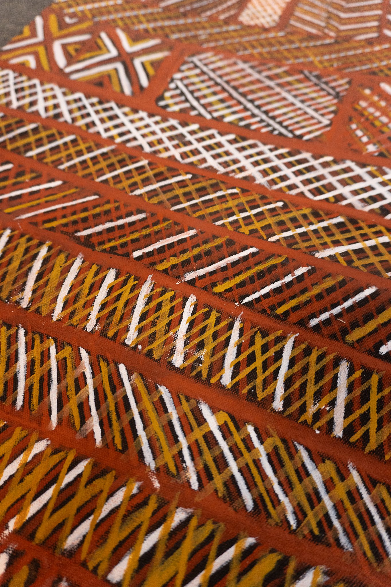 Osmond (Oussie) Pangiraminni Aboriginal Art
