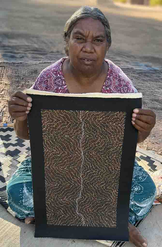 Annie Nelson Napangardi Aboriginal Art
