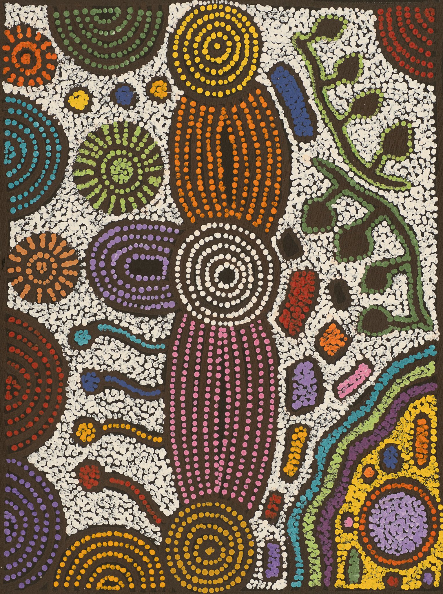 Nellie Marks Nakamarra Aboriginal Art