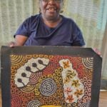 Nellie Marks Nakamarra Aboriginal Art