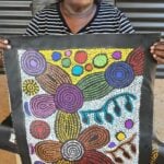 Nellie Marks Nakamarra Aboriginal Art