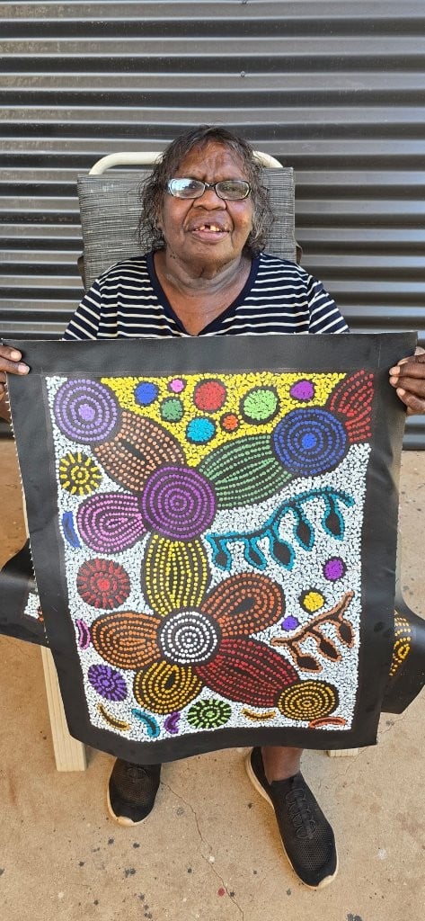 Nellie Marks Nakamarra Aboriginal Art