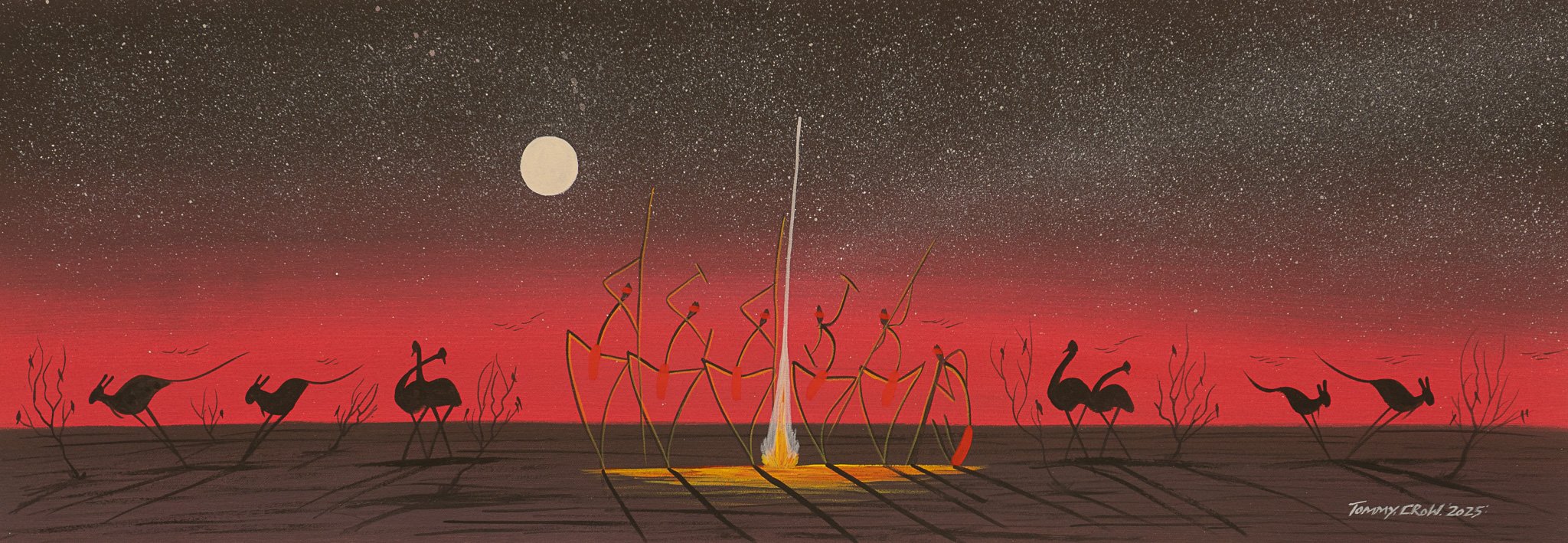 Tommy Crow Aboriginal Art