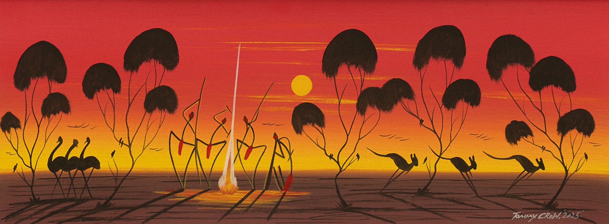 Tommy Crow Aboriginal Art