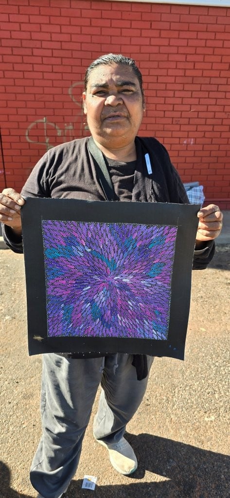 Bernadine Johnson Kemarre Aboriginal Art