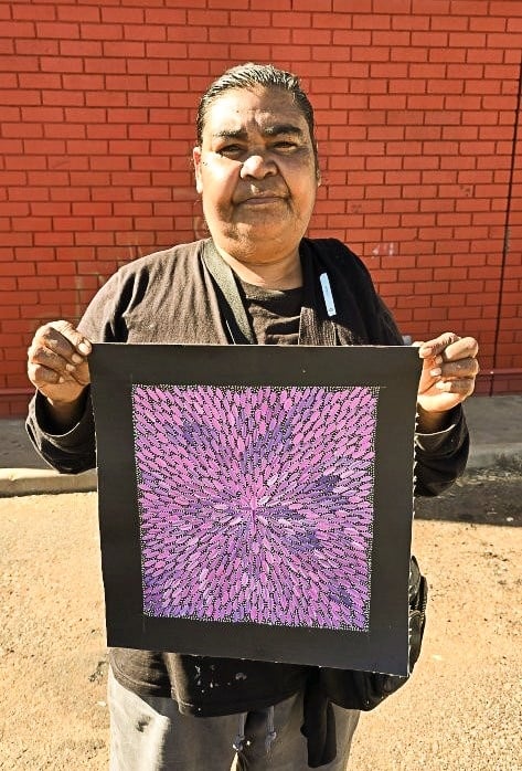 Bernadine Johnson Kemarre Aboriginal Art