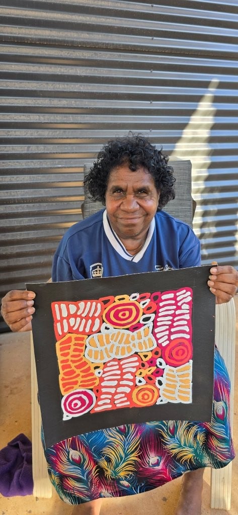 Dora Mbitjana Aboriginal Art