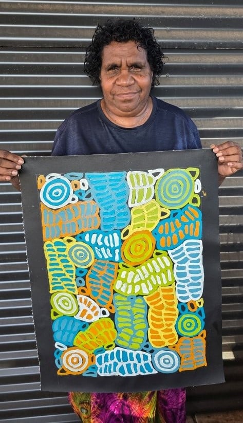 Dora Mbitjana Aboriginal Art