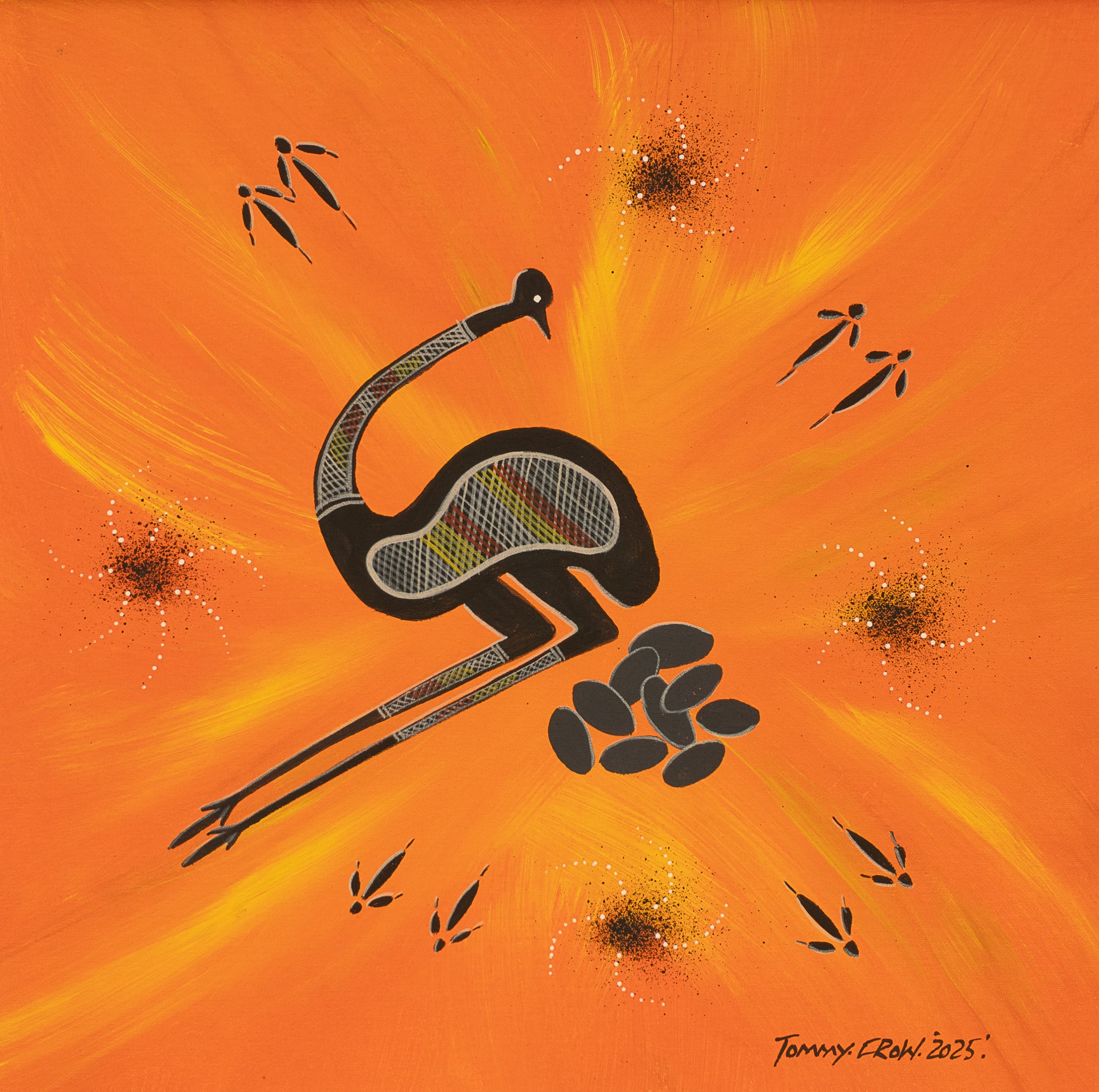 Tommy Crow Aboriginal Art