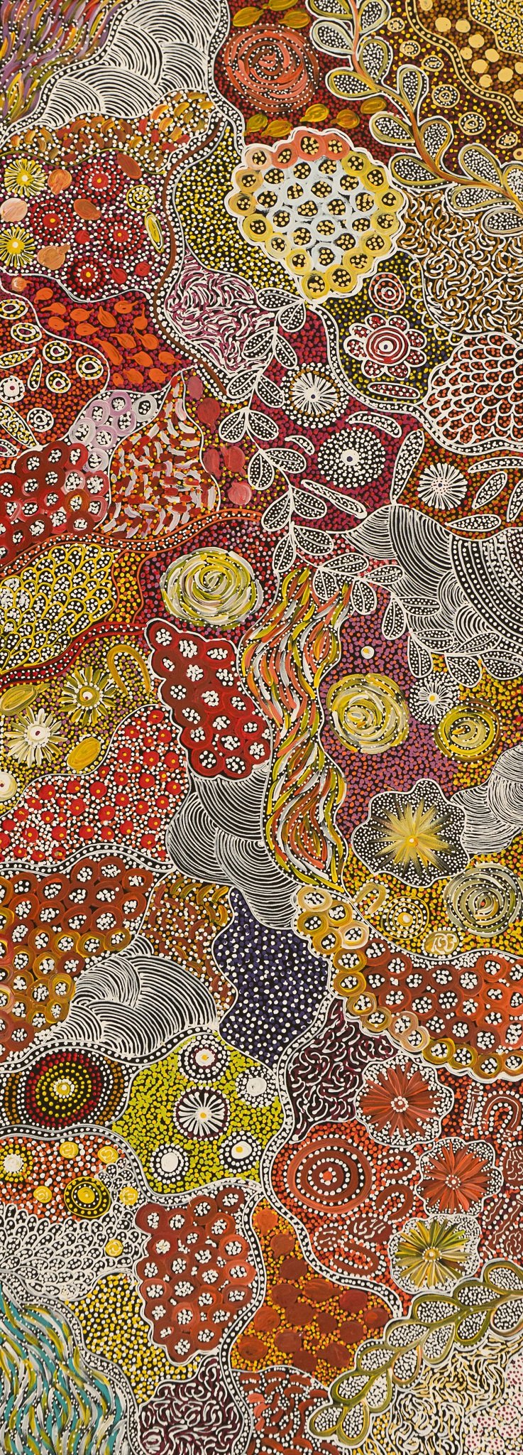 Janet Golder Kngwarreye Aboriginal Art