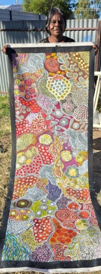 Janet Golder Kngwarreye Aboriginal Art