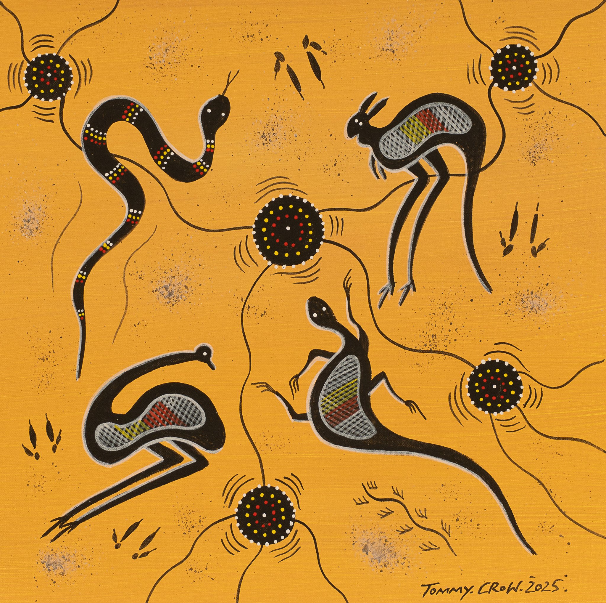 Tommy Crow Aboriginal Art