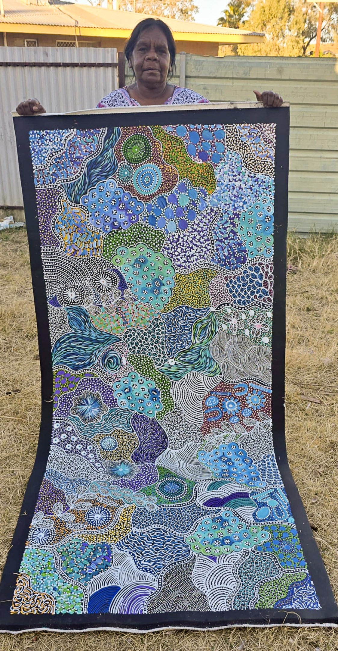 Janet Golder Kngwarreye Aboriginal Art