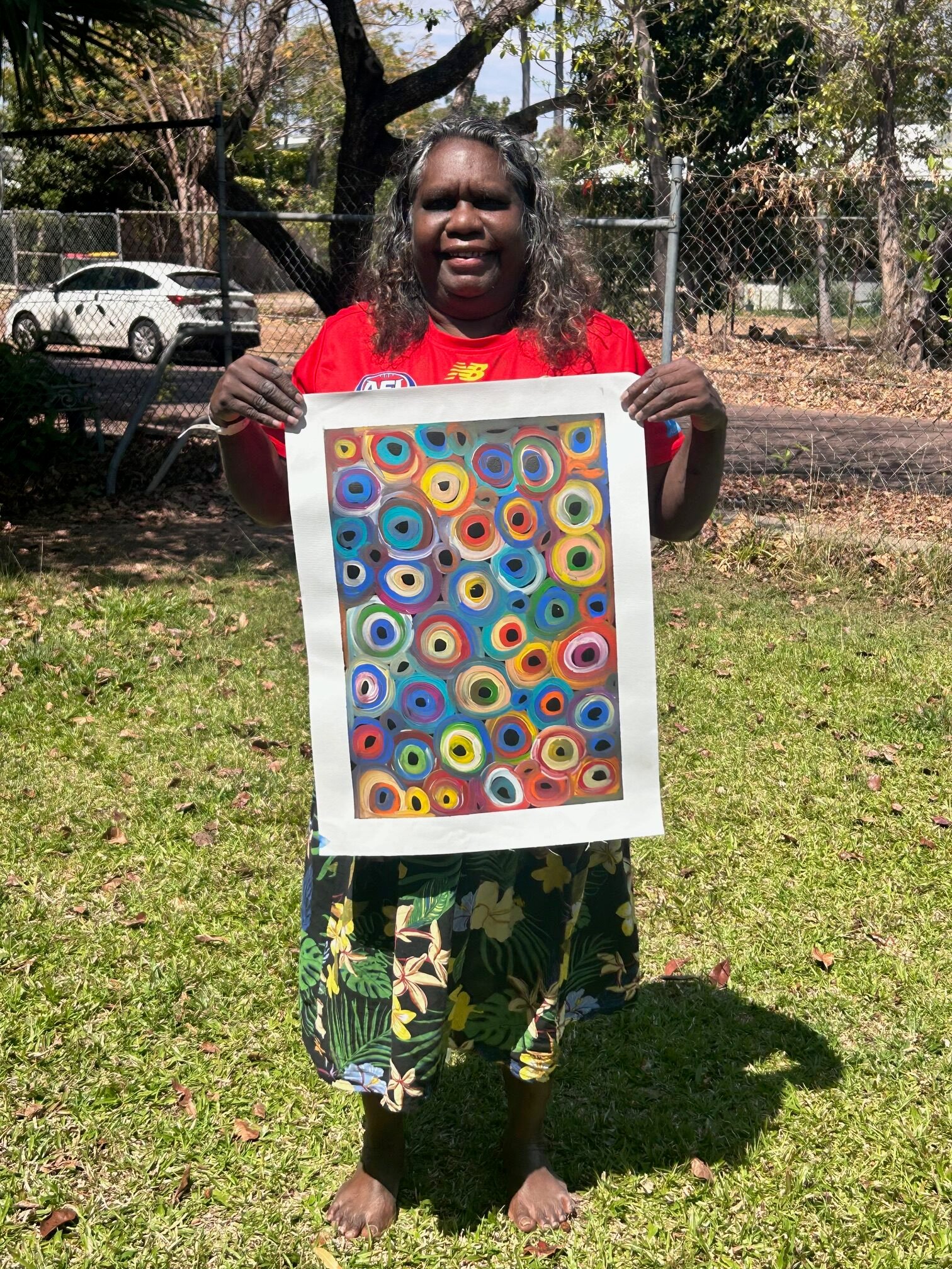 Louise Numina Napananka Aboriginal Art