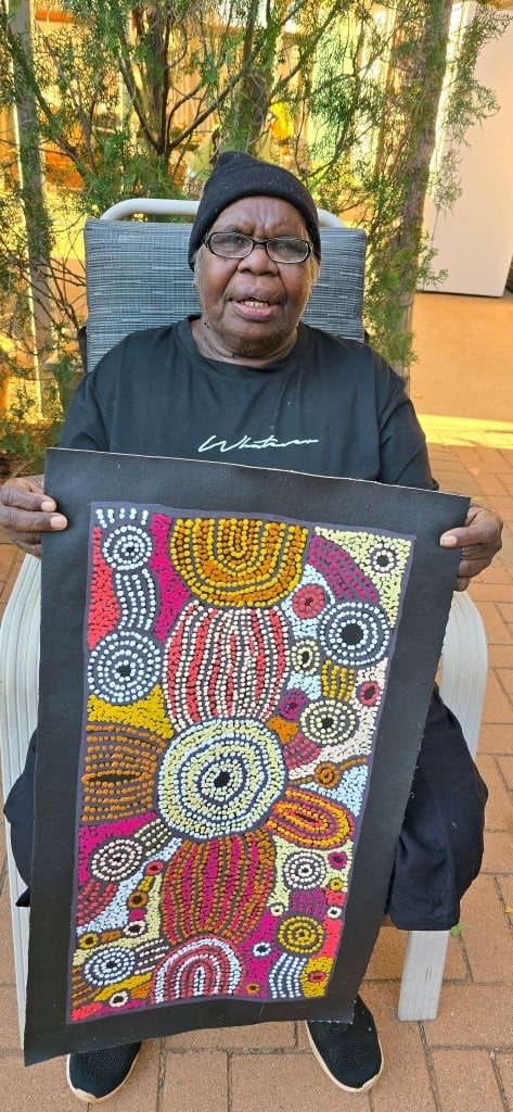 Nellie Marks Nakamarra Aboriginal Art