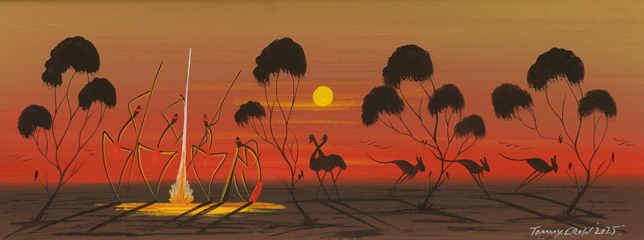 Tommy Crow Aboriginal Art