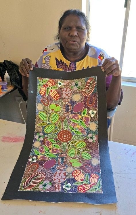 Tanya Nangala Price Aboriginal Art