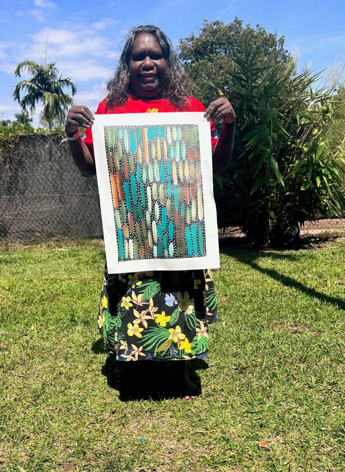 Louise Numina Napananka Aboriginal Art