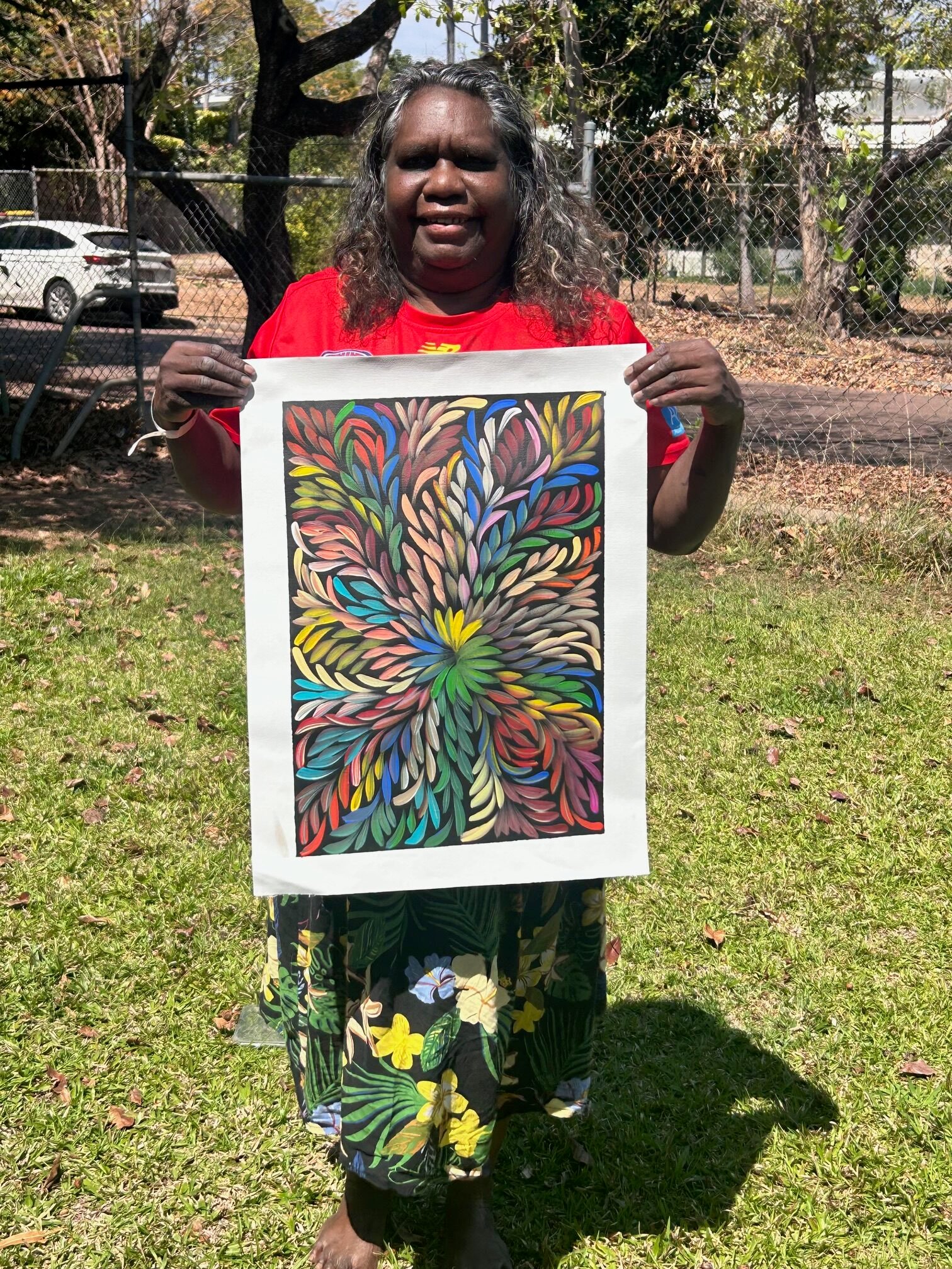 Louise Numina Napananka Aboriginal Art