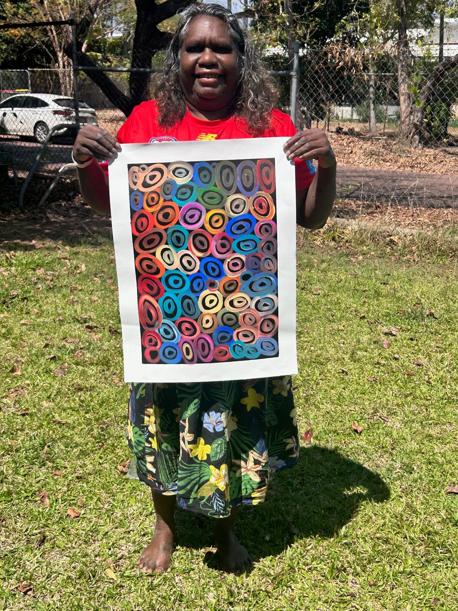 Louise Numina Napananka Aboriginal Art