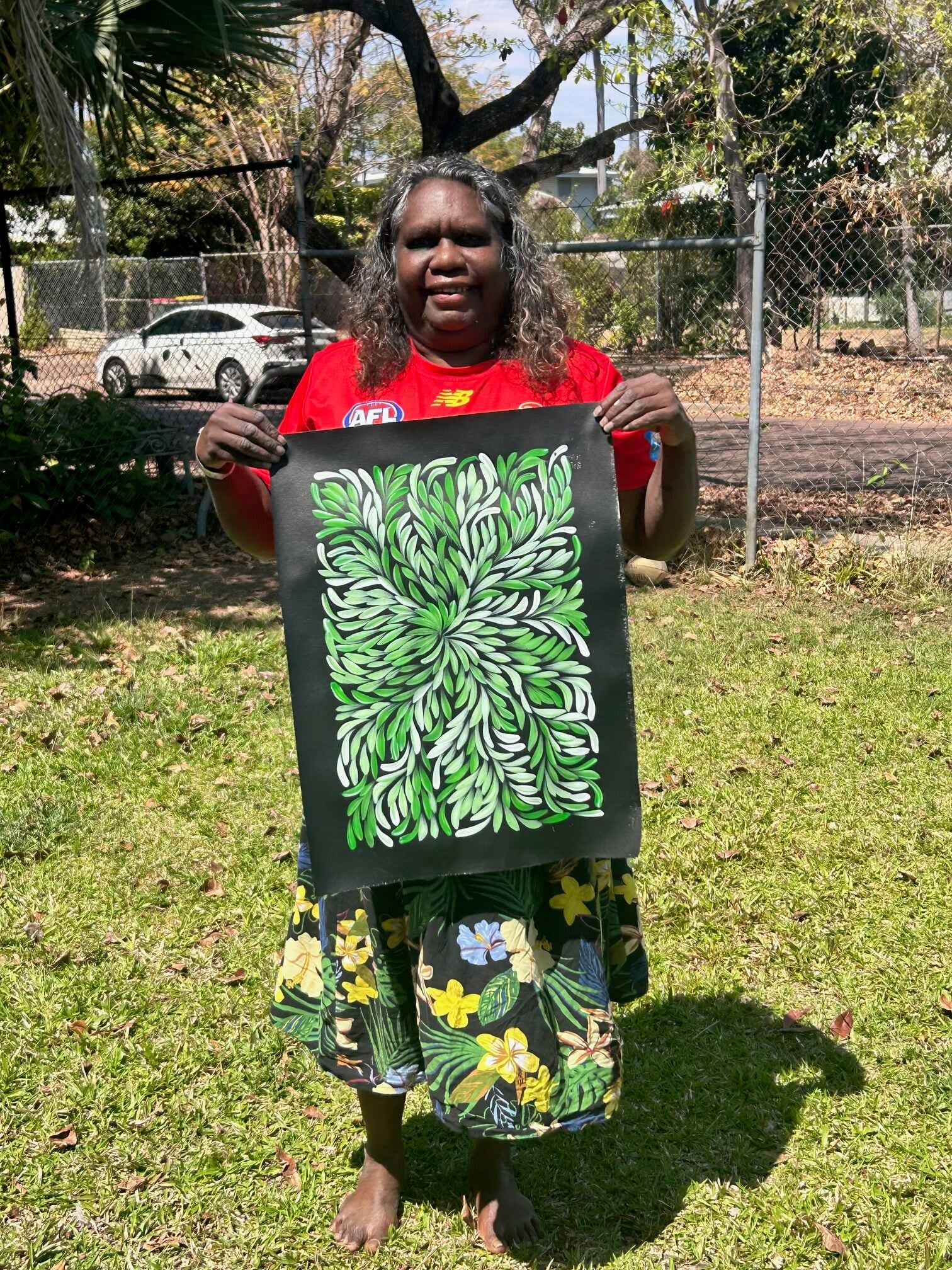 Louise Numina Napananka Aboriginal Art