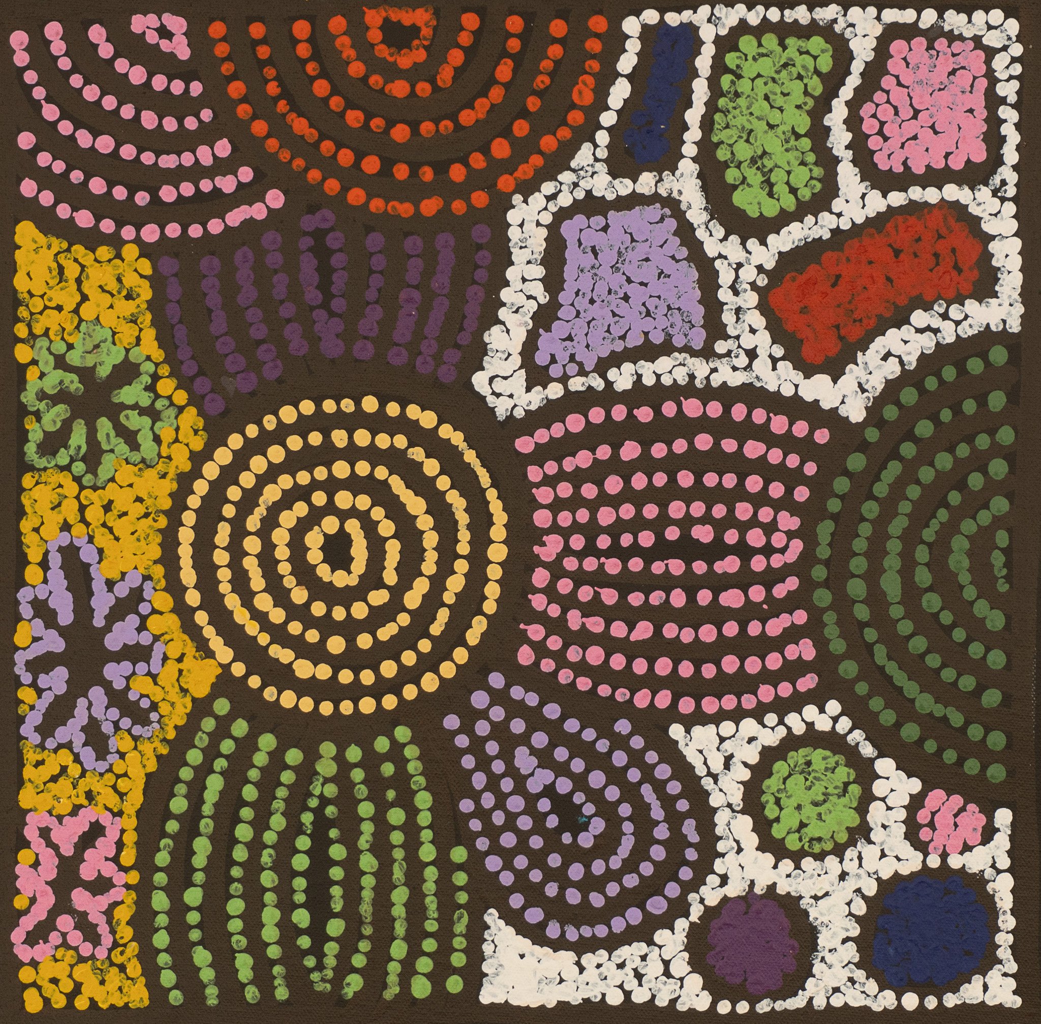 Nellie Marks Nakamarra Aboriginal Art