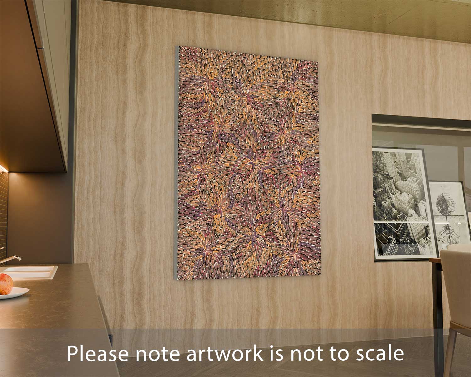 Aboriginal Art in Kitchen
