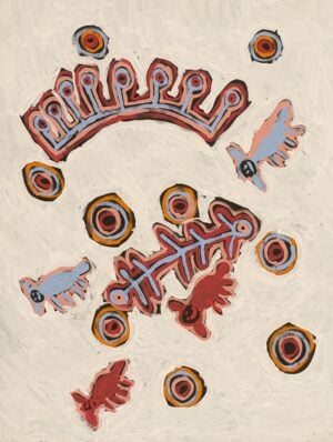 Saraeva Napangardi Marshall Aboriginal Art