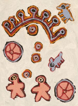 Saraeva Napangardi Marshall Aboriginal Art