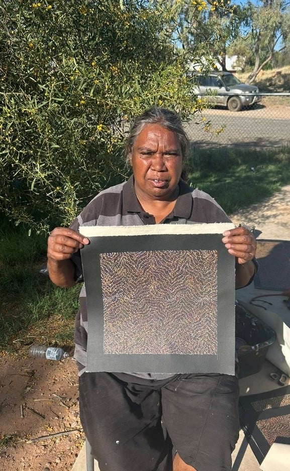 Annie Nelson Napangardi Aboriginal Art