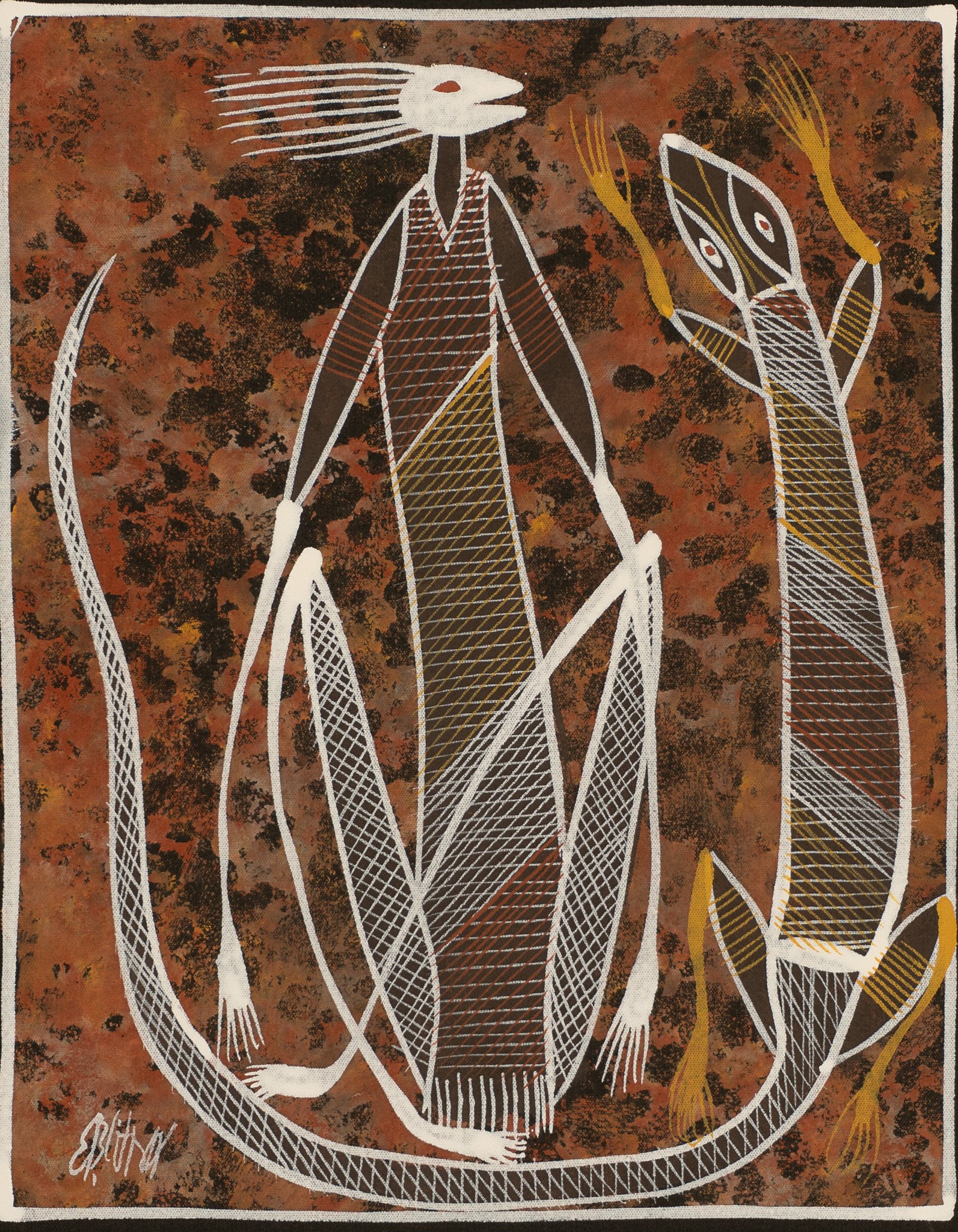 Eddie Blitner Aboriginal Art
