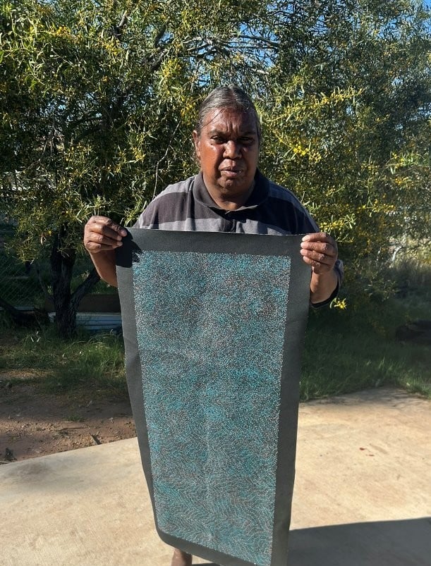 Annie Nelson Napangardi Aboriginal Art