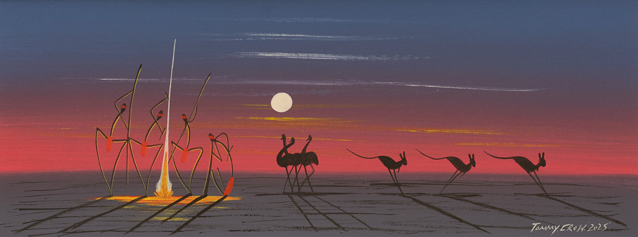 Tommy Crow Aboriginal Art