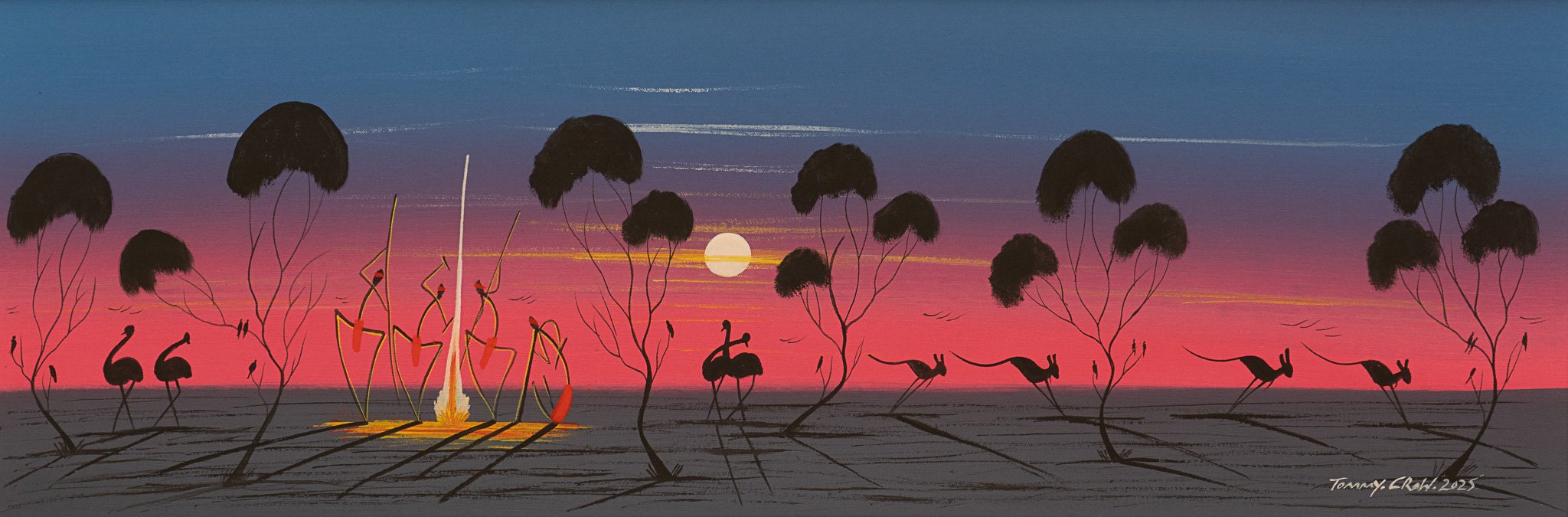 Tommy Crow Aboriginal Art